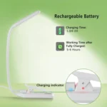 8027-1 9 LEDs Reading Lamp Music Score Clip Light - Image 5