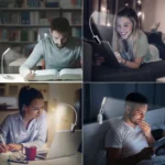 8027-1 9 LEDs Reading Lamp Music Score Clip Light - Image 6