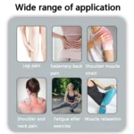J12A Mini Vibrating Massage Button Type Fascia Gun - Image 6