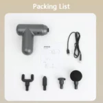J12A Mini Vibrating Massage Button Type Fascia Gun - Image 7