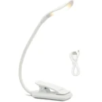 8027D-2 7 Beads LED Eye Protection Reading Folding Book Clip Light - Image 7