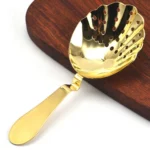 Seashell Shape Stainless Steel Strainer Cocktail Ice Filter - Image 4