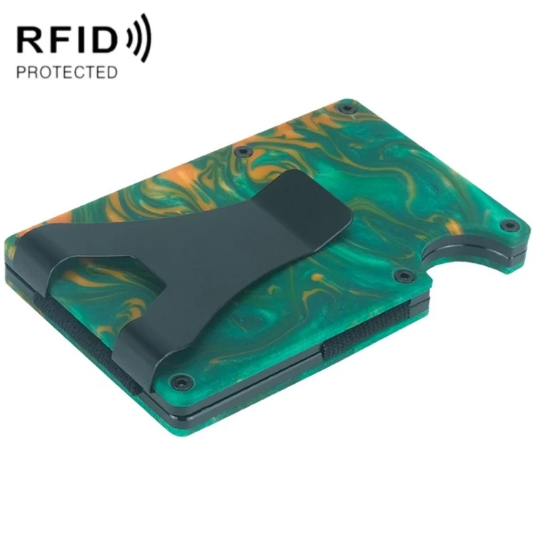 TBD0601960101A.webp RFID Anti-Degaussing Resin Ultra-Thin Card Holder - Image 1