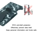 RFID Anti-Degaussing Resin Ultra-Thin Card Holder - Image 3