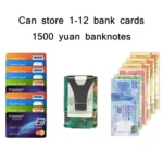 RFID Anti-Degaussing Resin Ultra-Thin Card Holder - Image 5