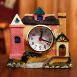 Castle Alarm Clock Home Desktop Decoration