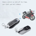 Motorcycle One-Way Remote Control Anti-Theft Alarm - Image 5