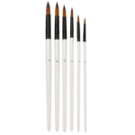 Zhuting Nylon Wool Stick Gouache Brush Set