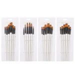 Zhuting Nylon Wool Stick Gouache Brush Set - Image 6