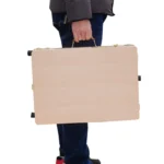 Portable Wooden Portable Sketch Box Aluminum Alloy Easel - Image 5