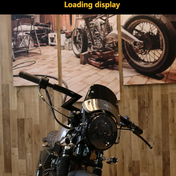 TBD0601975401_B3.webp HONGPA DY-002 5-7 Inch Retro Motorcycle Modified PC Windshield - Image 4