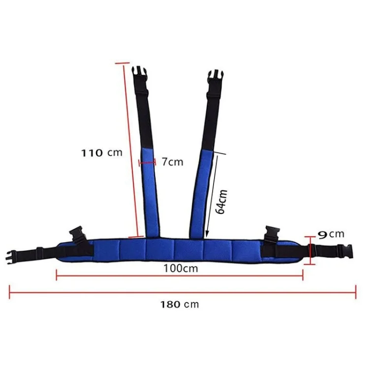 TBD0601977601_B2.webp LYAQD-3 Postoperative Anti-Fall Wheelchair Adjustable Seat Belt - Image 3