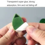 10pcs /Pack Vines Green Plants Indoor Finishing Clips Green Dill Fixer - Image 3