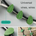 10pcs /Pack Vines Green Plants Indoor Finishing Clips Green Dill Fixer - Image 4