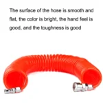 2 PCS Telescopic Plastic High Pressure Air Pump Hose, Length: - Image 2
