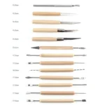 43 In 1 Clay Tool Combination Set with Storage Bag - Image 3