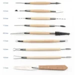 43 In 1 Clay Tool Combination Set with Storage Bag - Image 4