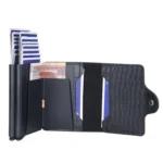 Baellerry K9171 RFID Anti-Magnetic Card Holder Crocodile Pattern Card Holder - Image 4