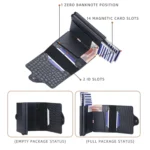 Baellerry K9171 RFID Anti-Magnetic Card Holder Crocodile Pattern Card Holder - Image 5