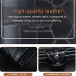 Baellerry K9171 RFID Anti-Magnetic Card Holder Crocodile Pattern Card Holder - Image 7