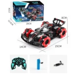 RD158-2 2.4G Four-Wheel Drive Horizontal Spray Remote Control Car - Image 3