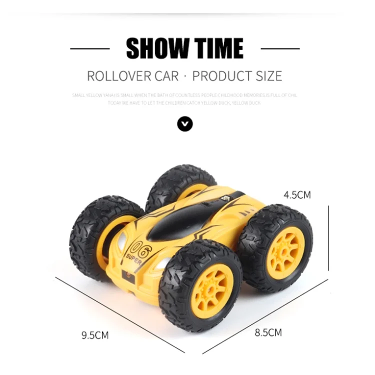 TBD0601989501_B2.webp RD158-3 2.4G Mini High Speed Double Sided Remote Control Car Toy - Image 3