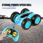 RD158-3 2.4G Mini High Speed Double Sided Remote Control Car Toy - Image 4