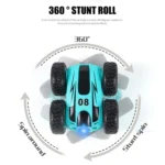 RD158-3 2.4G Mini High Speed Double Sided Remote Control Car Toy - Image 5