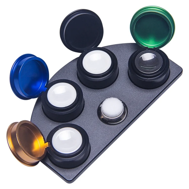 Full Metal Spot Oil Cup Stand Oiler Watch Repair Tool, Style: