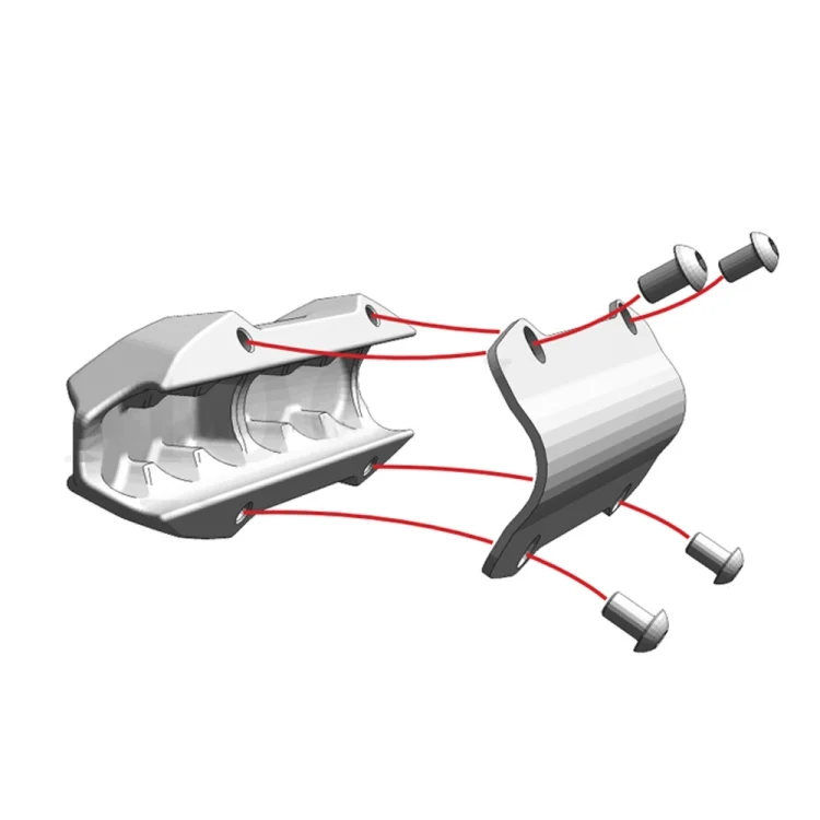 TBD06019932_3.webp 1 Pair Universal Bumper Drop Protection Block Accessories For BMW R1200GS / R1250GS - Image 4