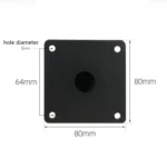 LH-ZT-0001 Cone Round Tube Furniture Support Legs, Style: - Image 3