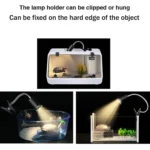 ZY-UAB Turtle Backlight UVA Heated Climbing Pet Backlight, - Image 5