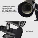 ZY-UAB Turtle Backlight UVA Heated Climbing Pet Backlight, - Image 6