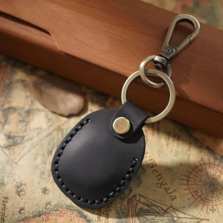 18Y-011 Vintage Leather Access Control Proximity Card Holder