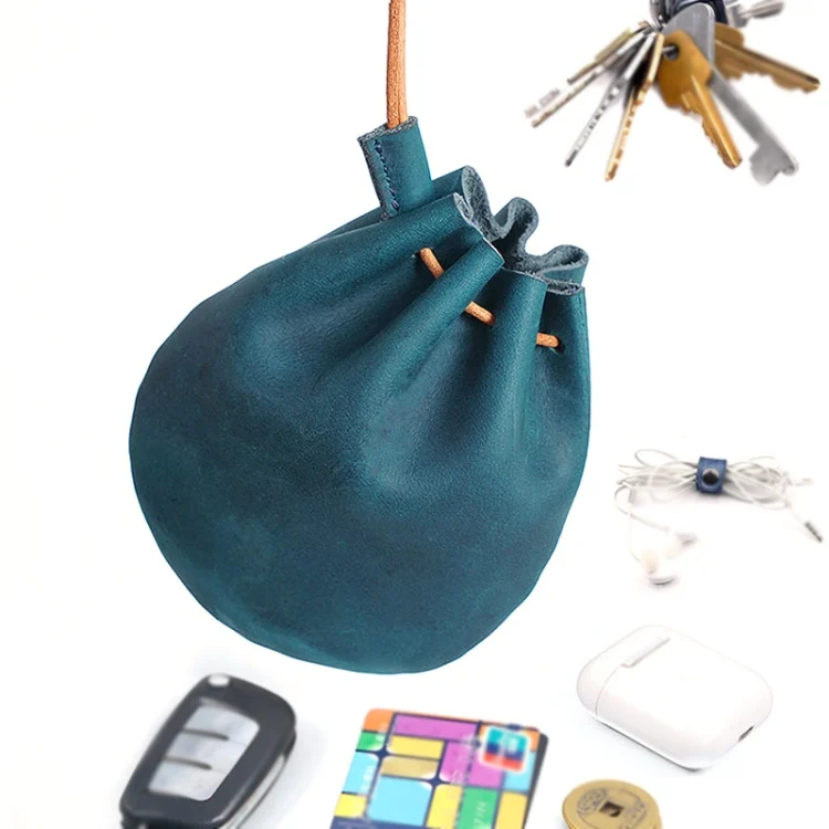 TBD0602000801_B2.webp 18L-107 Vintage Leather Coin Purse Mini Organizer - Image 3