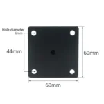 LH-TJ003 Adjustable Stainless Steel Round Tube Furniture Legs, Height: - Image 3