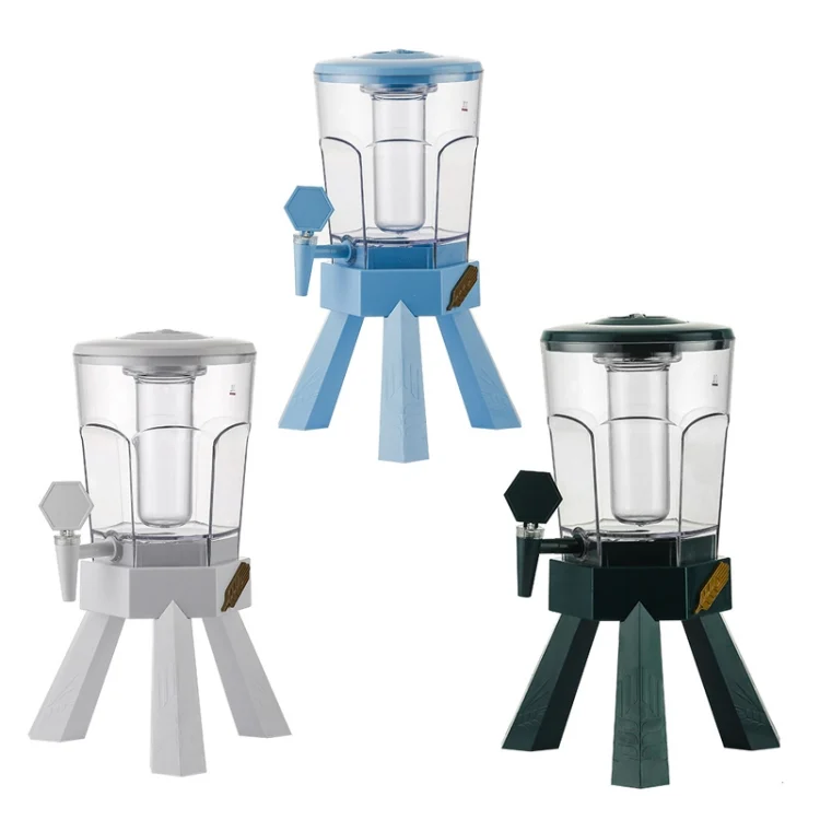 TBD0602005101_B1.webp 3L Wine Cannon Bar Beer Barrel With Faucet Coke Barrel Container - Image 2