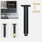 Metal Furniture Support Legs with Adjustment Pad, Height: - Image 6