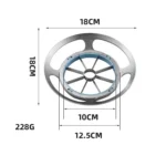Stainless Steel Round Apple Slicer Fruit Divider - Image 7