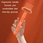 Comb Curling Iron Hollow Cleaning Brush - Image 4