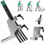 H018 Portable Outdoor Gardening Foot Weeding Aid - Image 2