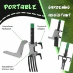 H018 Portable Outdoor Gardening Foot Weeding Aid - Image 5