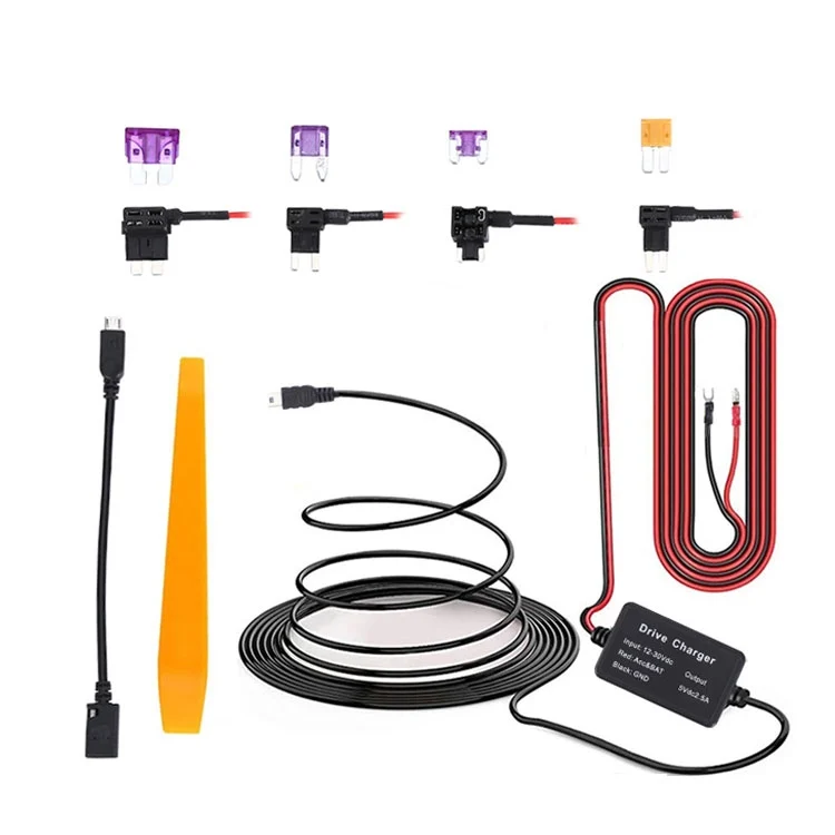 C301 12V to 5V Car ACC Takes Electricity Buck Cables, Model: MINI Straight Buck Cable + 1 x Take Appliance
