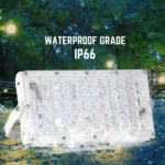 50W LED RGB Waterproof Ultra-light Outdoor Flood Light with Remote Control - Image 5