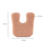 U-Type Sheep Felt Hairy Function Stickers - Image 2