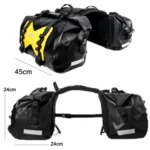 AFISHTOUR FM2021 Large Capacity Waterproof Motorcycle Rear Seat Bag - Image 3