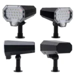 Solar LED Sensor Rotate Wall Light Simulation Monitoring - Image 4