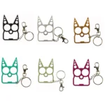 2 PCS 6 In 1 Multifunctional Keychain Zinc Alloy Bottle Opener - Image 2