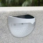 N760B 6 LEDs Outdoor Solar Water Drop Two-color Fence Light - Image 6