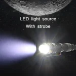 P08 Outdoor LED With Flashing Tungsten Steel Window Breaking Self-Defense Pen - Image 5